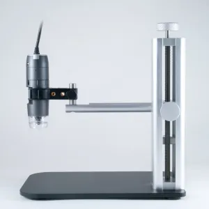 Didelio tikslumo stovas su greito atlaisvinimo mechanizmu „Dino-Lite RK-10A&ldquo;