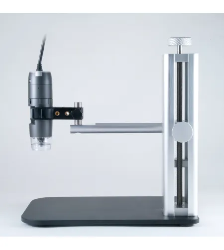 Didelio tikslumo stovas su greito atlaisvinimo mechanizmu „Dino-Lite RK-10A&ldquo;