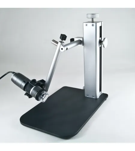 Didelio tikslumo stovas su greito atlaisvinimo mechanizmu „Dino-Lite RK-10A&ldquo;