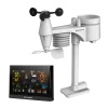 BRESSER WLAN Comfort Weather Centre with 7-in-1 professional sensor and modern colour disp
