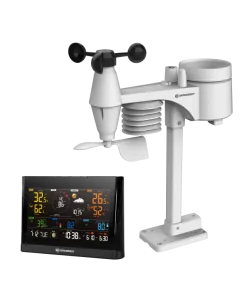 BRESSER WLAN Comfort Weather Center с профессиональным датчиком 7-в-1 и современным цветны