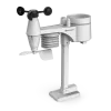 BRESSER WLAN Comfort Weather Centre with 7-in-1 professional sensor and modern colour disp