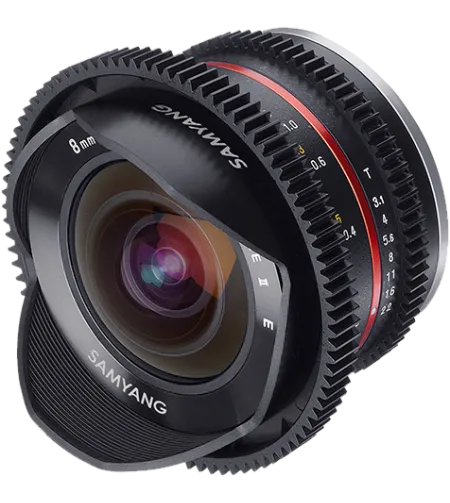 Samyang 8mm T3.1 Cine UMC Fish-Eye II Fuji X