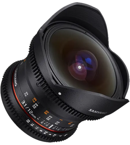 Samyang 12mm T3.1 VDSLR ED AS NCS Fish-Eye Fuji X