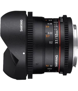 Samyang 12mm T3.1 VDSLR ED AS NCS Fish-Eye MFT