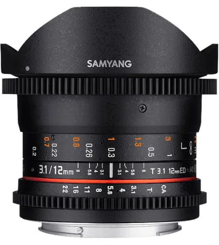 Samyang 12mm T3.1 VDSLR ED AS NCS Fish-Eye Sony FE