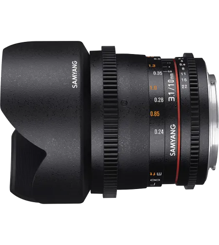 Samyang 10mm T3.1 VDSLR ED AS NCS CS II Sony A
