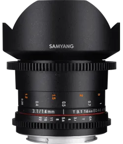 Samyang 14mm T3.1 VDSLR ED AS IF UMC II Canon EF