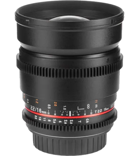 Samyang 16mm T2.2 VDSLR ED AS UMC CS II Sony A