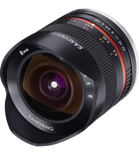 Samyang 8mm f/2.8 UMC Fish-Eye II Canon M (Black)