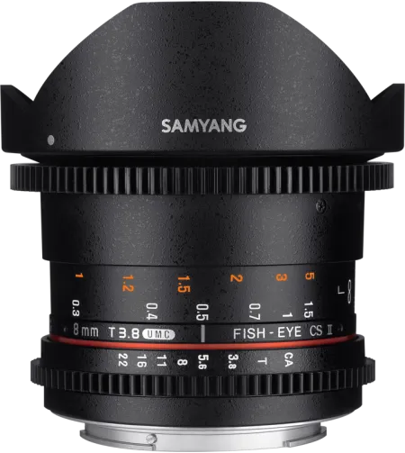 Samyang 8mm T3.8 VDSLR UMC Fish-Eye CS II Fuji X
