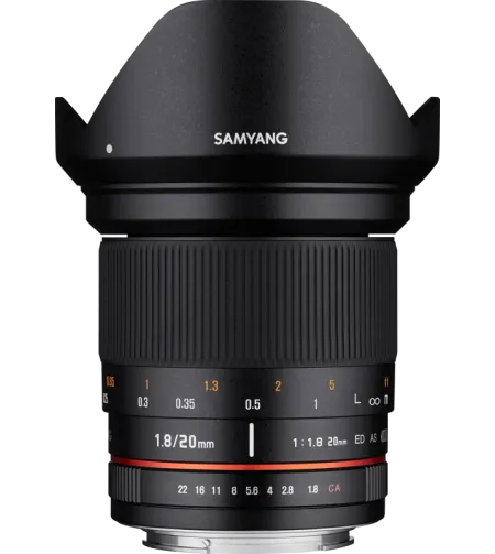 Samyang 20mm f/1.8 ED AS UMC Nikon F