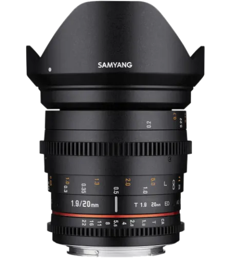 Samyang 20mm T1.9 ED AS UMC Nikon F