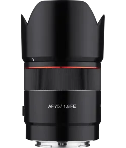 Samyang AF 75mm F/1.8 Sony FE with KenkoFilter 58mm