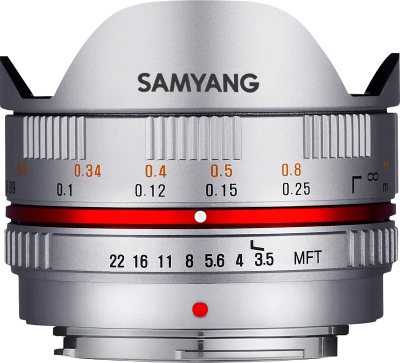 Samyang 7.5mm f/3.5 Fish-Eye MFT (Silver)