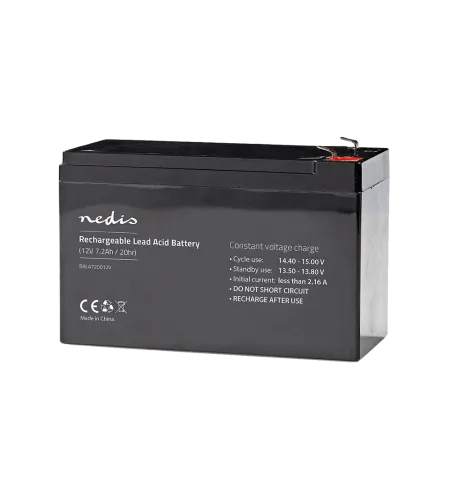 Burrel Trail Camera Švino rūgšties akumuliatorius 12V 7,2Ah