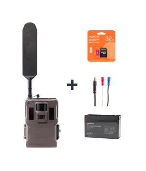 BURREL S22WA 4G komplektas (2) Medžioklės kameros