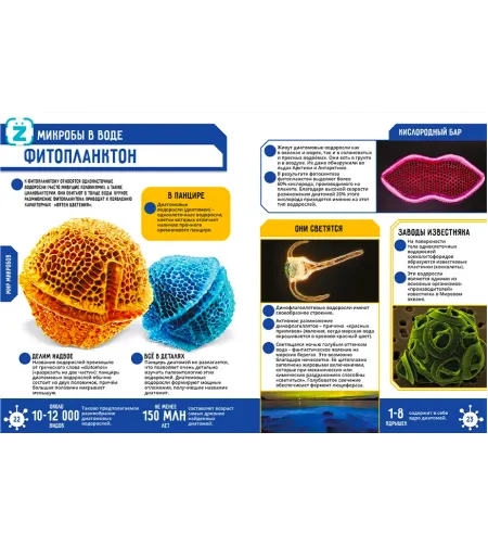 The book Microworld. 250 incredible facts (RU)