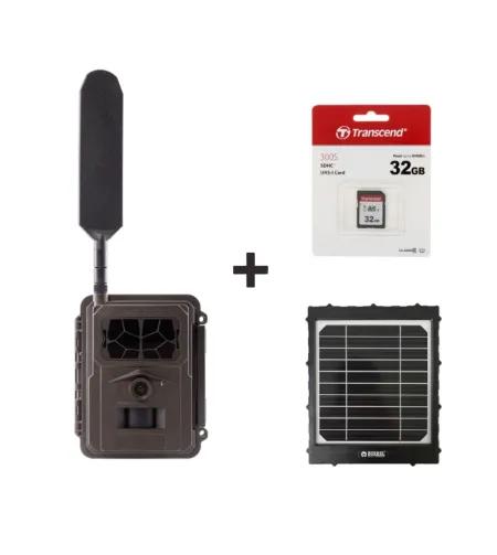 BURREL E24 GLOBAL 4G Medžioklės kameros + saulės baterija