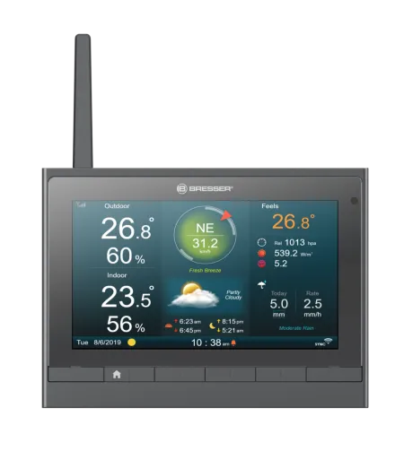 BRESSER MeteoChamp HD WIFI Weather Center 7-in-1