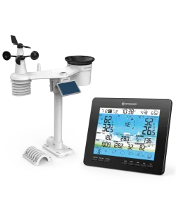 BRESSER 7-в-1 солнечный 6-дневный погодный центр 4CAST PRO Wi-Fi