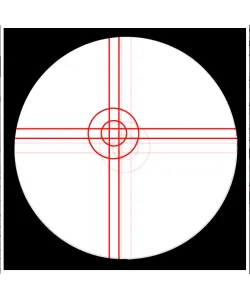 Окуляр с подсветкой, Omegon Plössl 9 мм