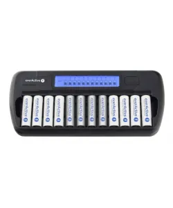 Įkroviklis AA ir AAA baterijoms everActive NC-1200