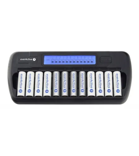 Įkroviklis AA ir AAA baterijoms everActive NC-1200