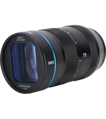 Sirui Anamorphic Lens 1,33x 75mm f/1.8 EF-M Mount