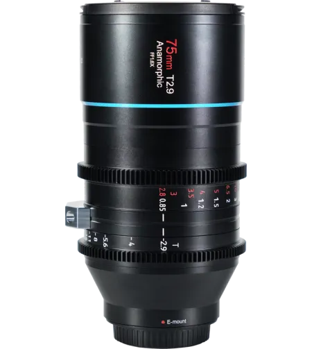 Sirui Anamorphic Lens 1,6x Full Frame 75mm T2.9 E-Mount