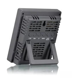 BRESSER CO² Air Quality Monitor Smile grey