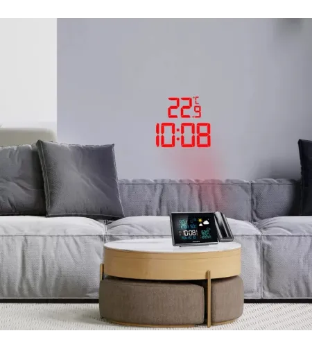 Домашняя метеостанция KIENZLE с проекцией