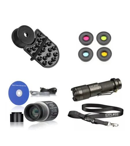 BRESSER Automatik 80/400 Goto teleskopo pradinis rinkinys