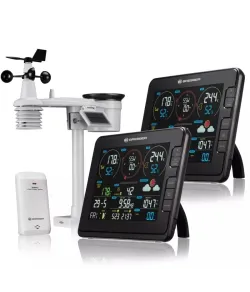 BRESSER Professional 7-в-1 Wi-Fi метеостанция с дополнительной базовой станцией