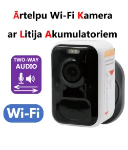 WiFi Camera with battery 2.0 Megapixel, Two Way Audio