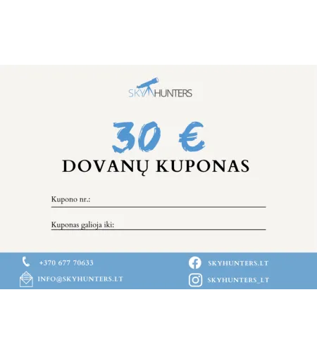 Gift card - 30 Euro