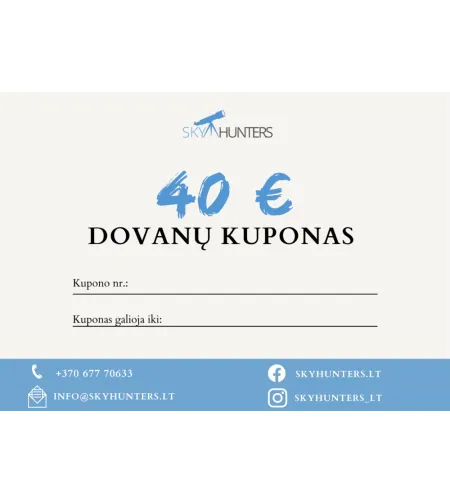 Gift card - 40 Euro
