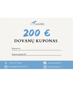 Gift card - 200 Euro
