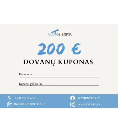 Gift card - 200 Euro