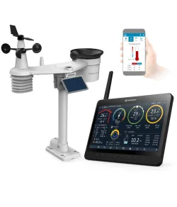 Метеостанция BRESSER MeteoChamp 9-в-1 с Wi-Fi и цифровой фоторамкой