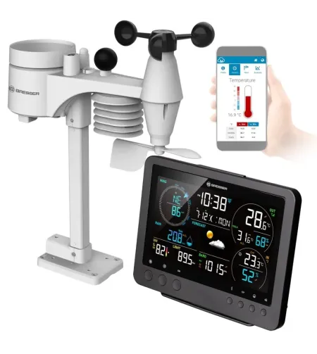 BRESSER 8-in-1 Wi-Fi Professional Home Weather Station Bise