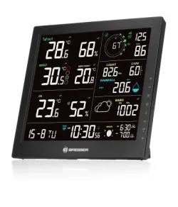 Домашняя метеостанция BRESSER MeteoTemp JW 8-в-1 с Wi-Fi
