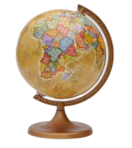 Globe 320 mm RETRO Political with light (RU)