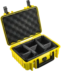 BW Outdoor Cases Type 1000 YEL RPD (divider system)