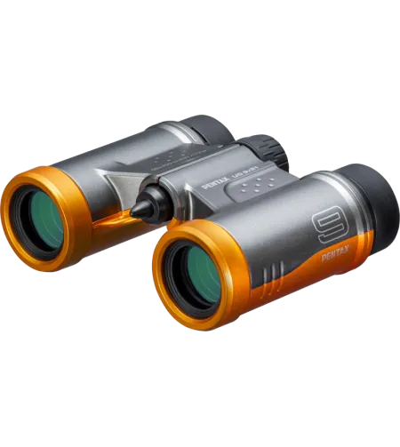 Pentax UD 9x21 Binoculars Gray Orange