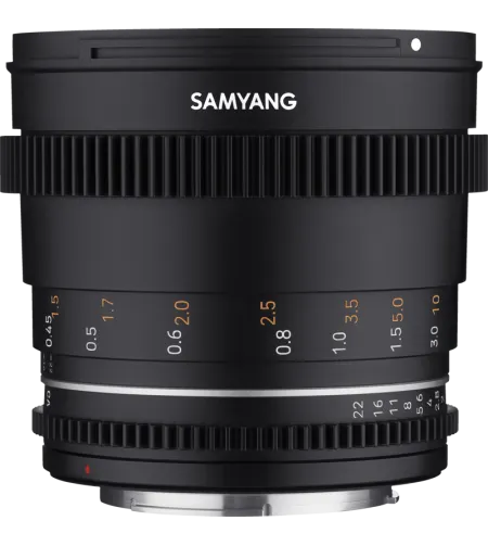 Samyang 50mm T1.5 VDSLR MK2 MFT