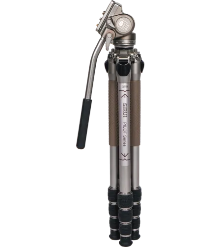 Sirui Pilot Series Alu Tripod GT04+GT5 Videohead Grey
