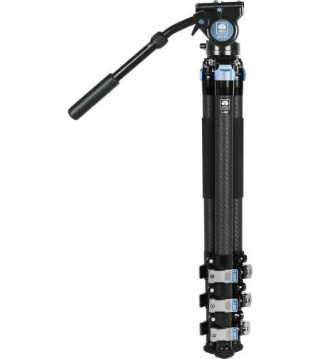Sirui Carbon Fiber Tripod Kit with VideoHead L-324F + VH-10