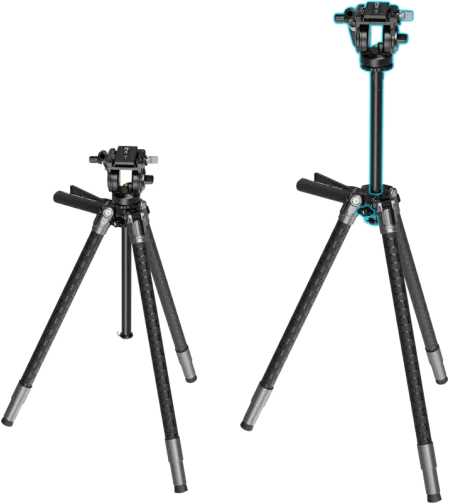 SmallRig 5305 x Potato Jet TRIBEX SE Hydraulic Tripod