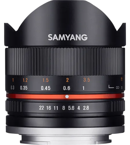 Samyang 8mm f/2.8 UMC Fish-Eye II Sony E (Black)